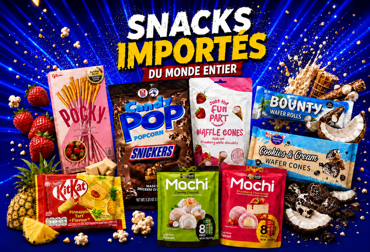 SNACKS DU MONDE 🌎 ✈️