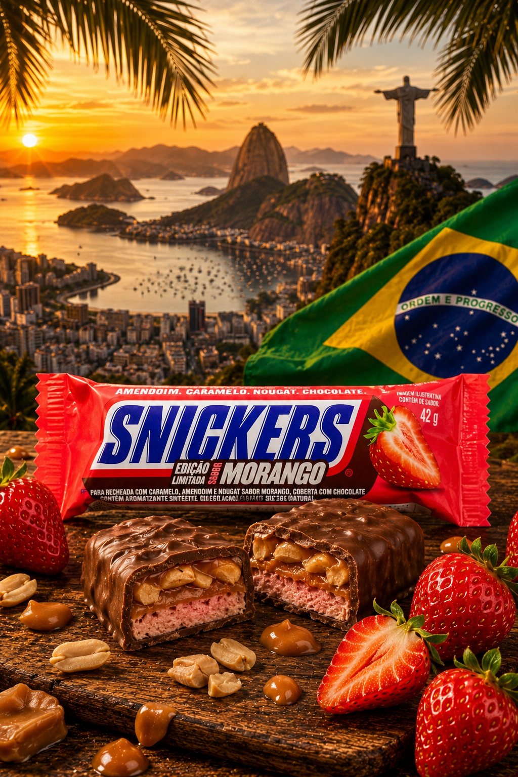 SNICKERS FRAISE 🇧🇷