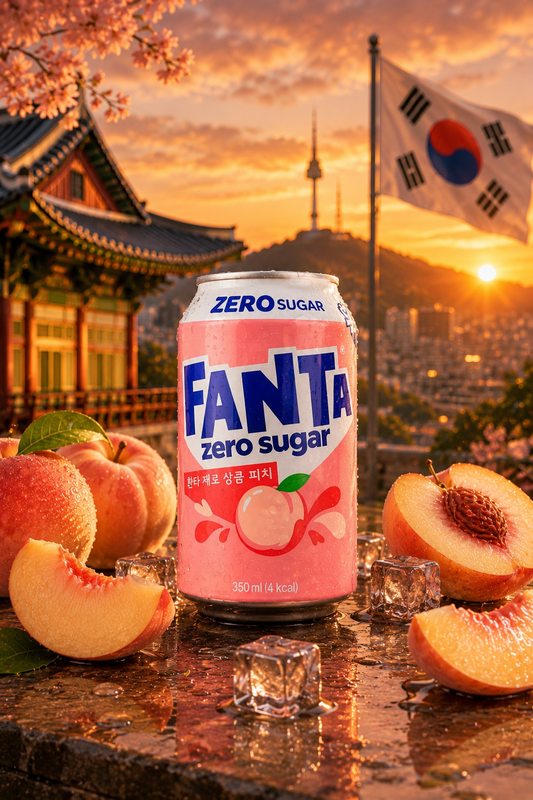 FANTA ZÉRO PÊCHE 🇰🇷