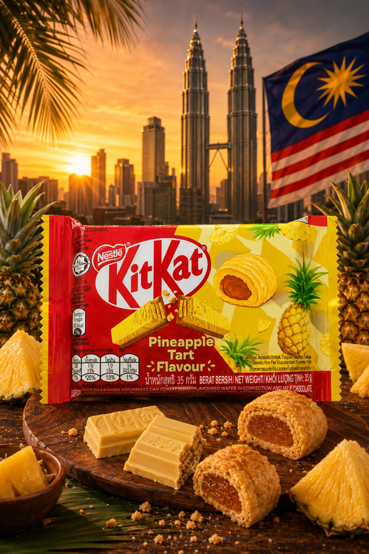 KITKAT TARTE A L’ANANAS 🇲🇾