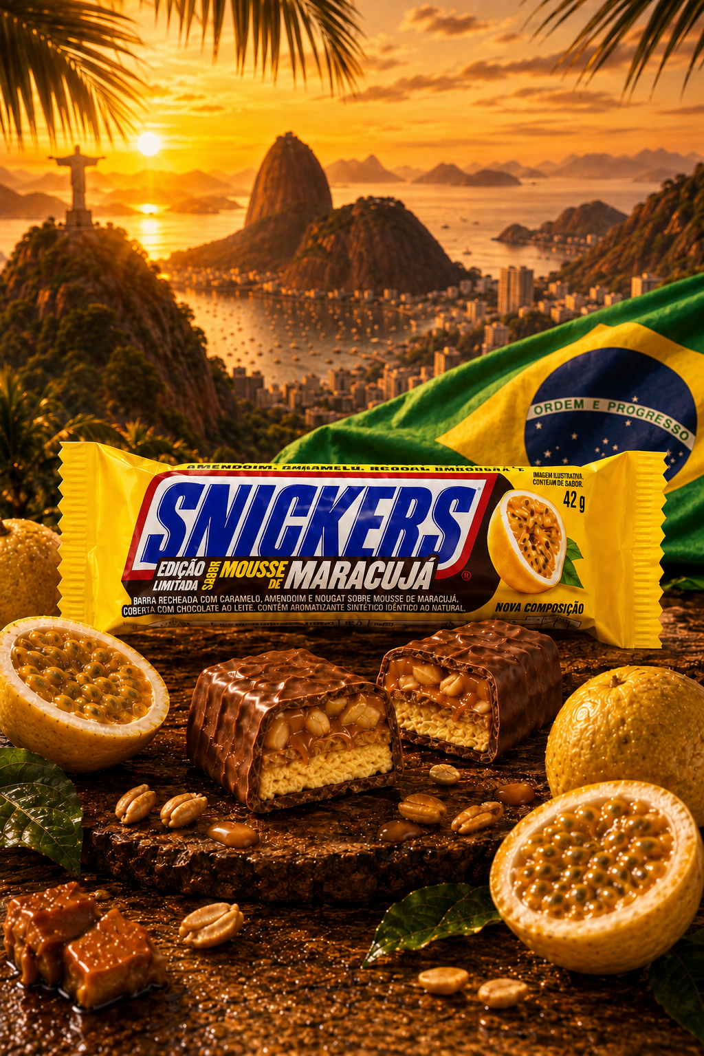 SNICKERS FRUIT DE LA PASSION 🇧🇷