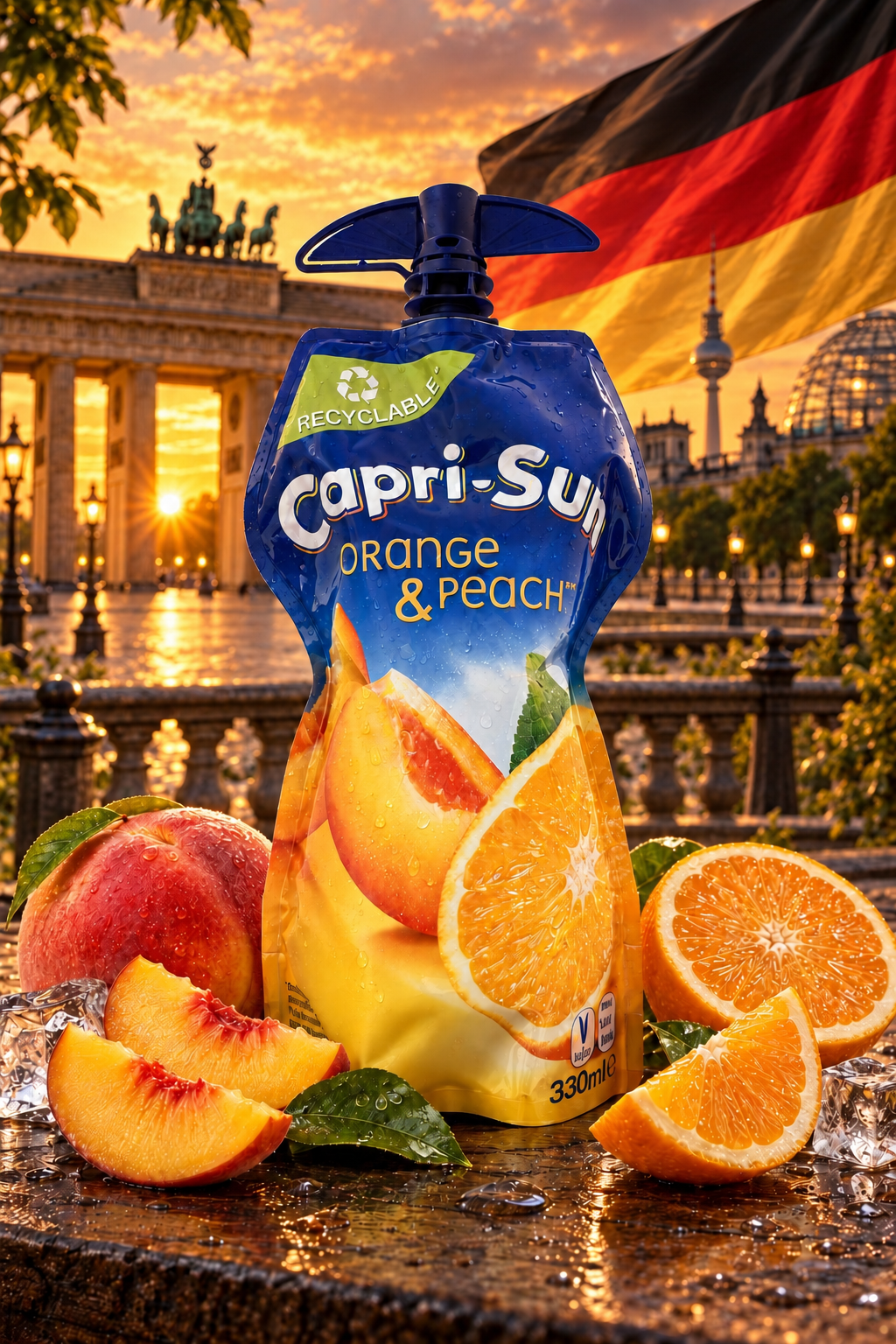 CAPRI-SUN ORANGE & PEACH 🇩🇪