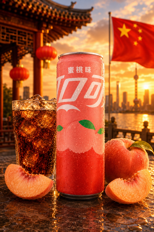 COCA-COLA PÊCHE 🇨🇳